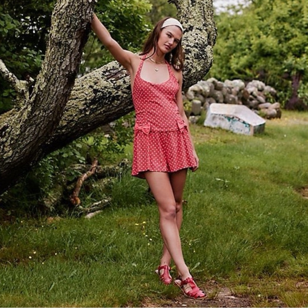 FREE PEOPLE High Strung Romper Playsuit
